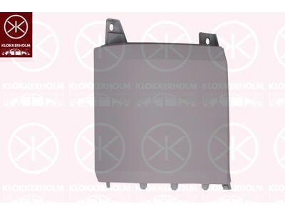 Bumper, w/primer, Smooth, Right Rear