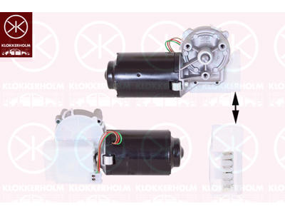 Wiper Motor, Front, Voltage [V]: 12
