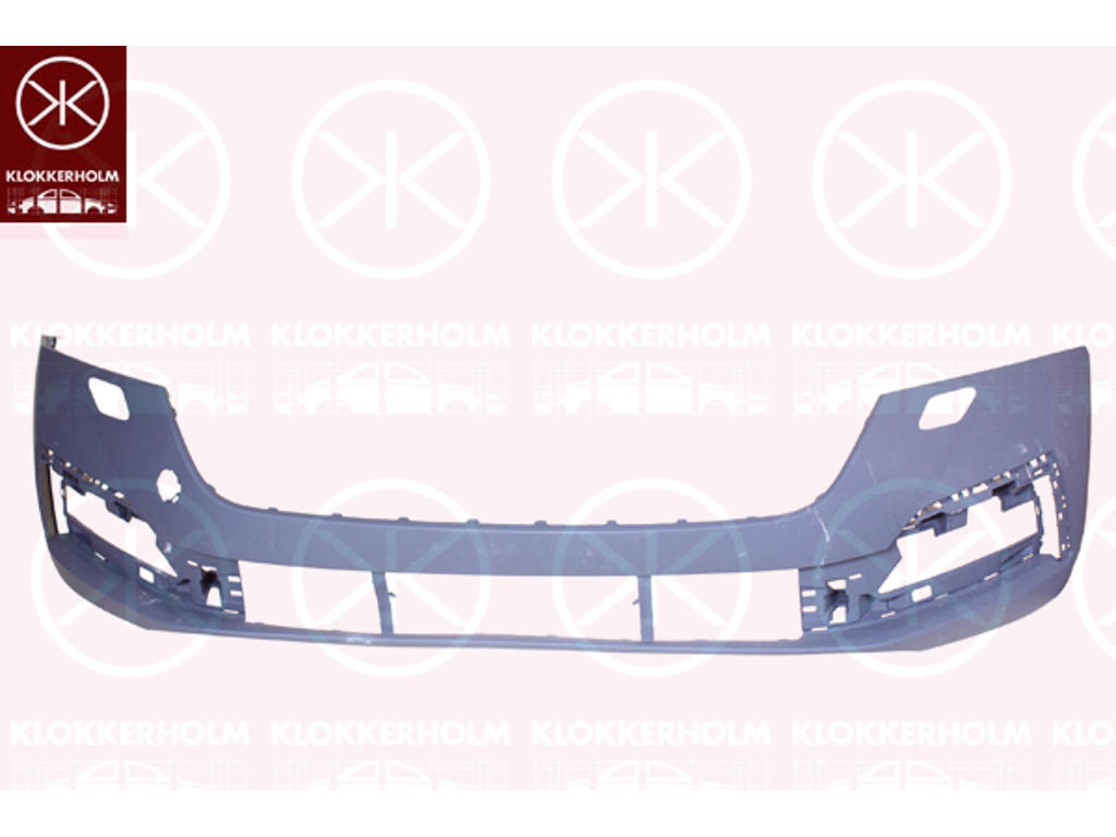 Bumper, Front, Smooth, with hole(s) for washer nozzle