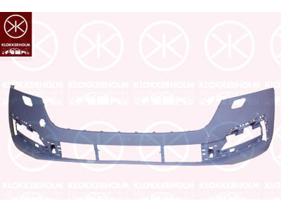 Bumper, Front, Smooth, with hole(s) for washer nozzle