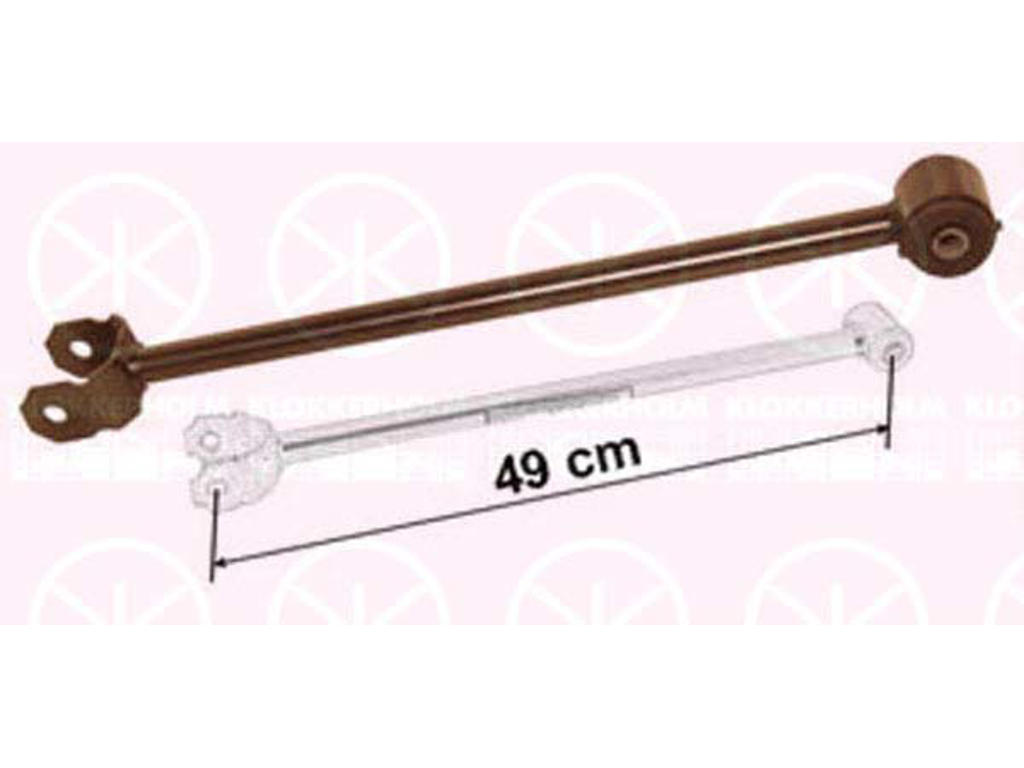 Länk, krängningshämmare, Bakaxel, båda sidor, Länkarm (längs-), styrstag, Längd [cm]: 49