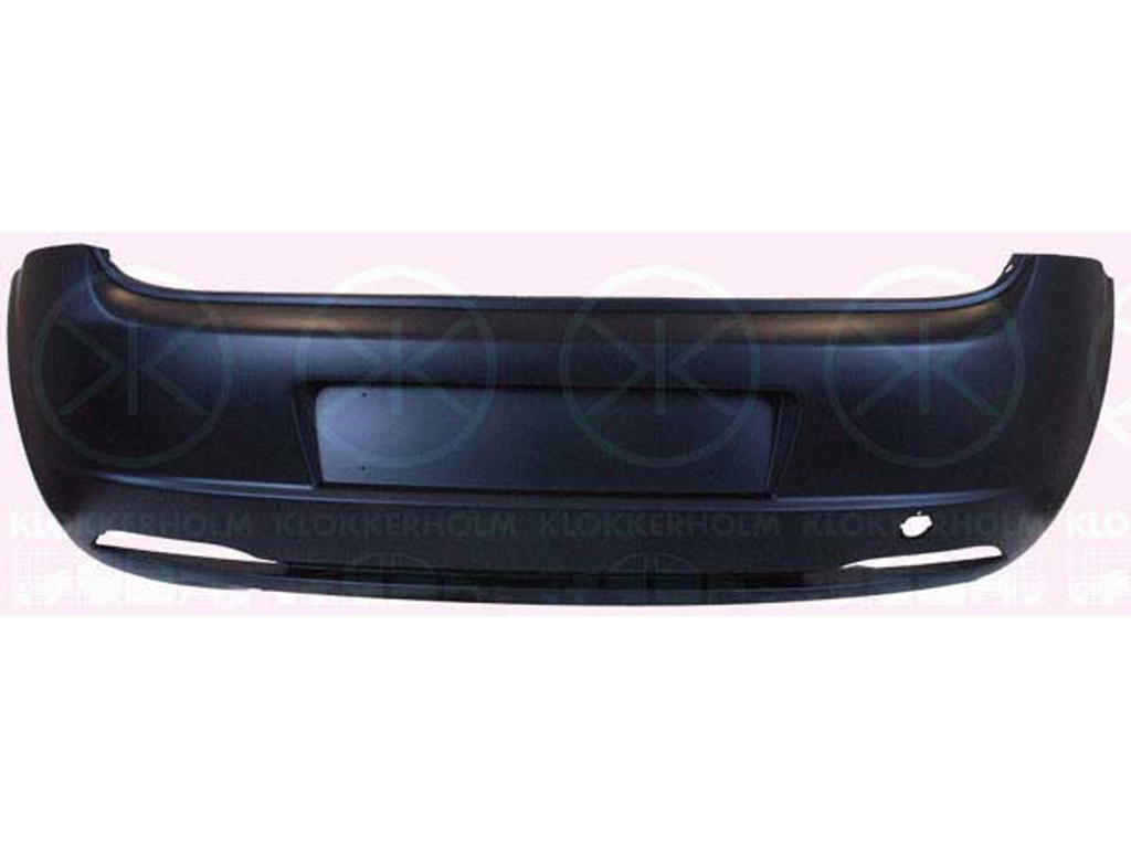 Bumper, w/primer, Rear