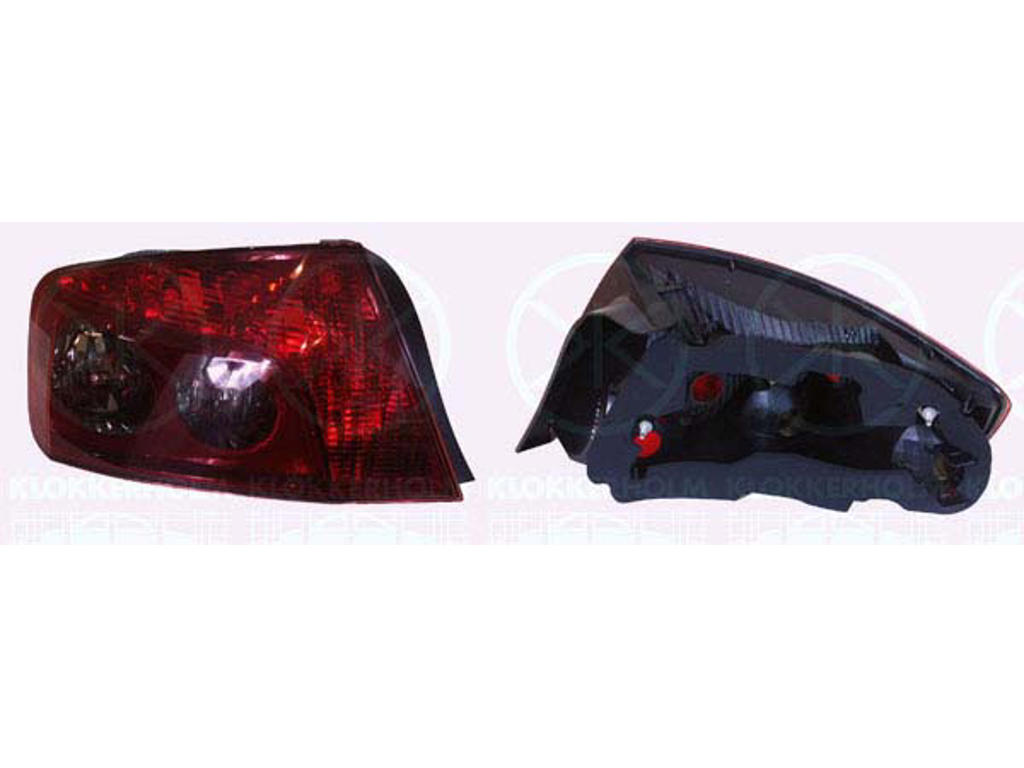 Tail Light Assembly, without bulb holder, Right