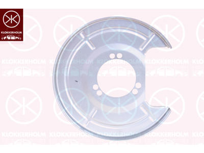 Splash Guard, brake disc, Rear Axle Right, for brake disc diameter [mm]: 292, for vehicles without sports suspension