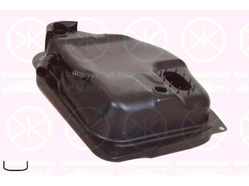 Bränsletank, inj, 30L, 4 WD, med packningar