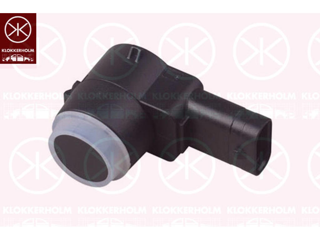 Sensor, park distance control, Front, Paintable, Number of pins: 3, Ultrasonic Sensor
