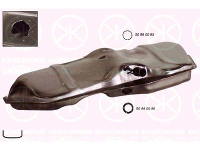 Fuel Tank, 52L, Multipoint Injection, with gaskets/seals