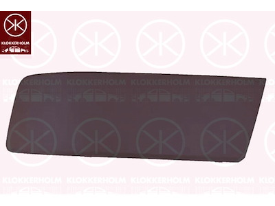 Prydnads- / Skyddslist, stötfångare, mörkgrå, till höger fram