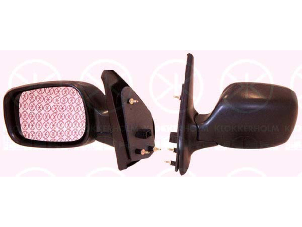 Exterior Mirror, for electric mirror adjustment, Aspherical, Heatable, Left