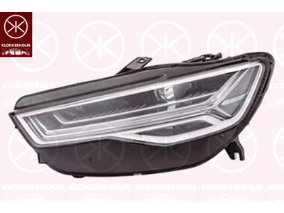 Headlight, Left, Light Design: Matrix, with indicator (LED), Light Function: with dynamic indicator light, with daytime running light (LED), without control unit, Hella