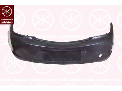 Bumper, w/primer, Rear, not for trim level: OPC