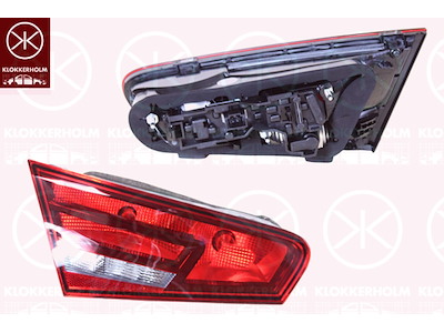 Tail Light Assembly, 3-drs, Left, Inner Section, with bulb holder
