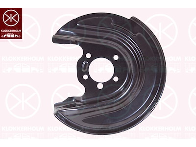 Bromssköld, förzinkad, Diameter (mm): 272, Bakaxel vänster