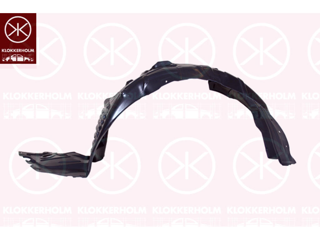 Liner, wheelhouse, Plastic, Left Front