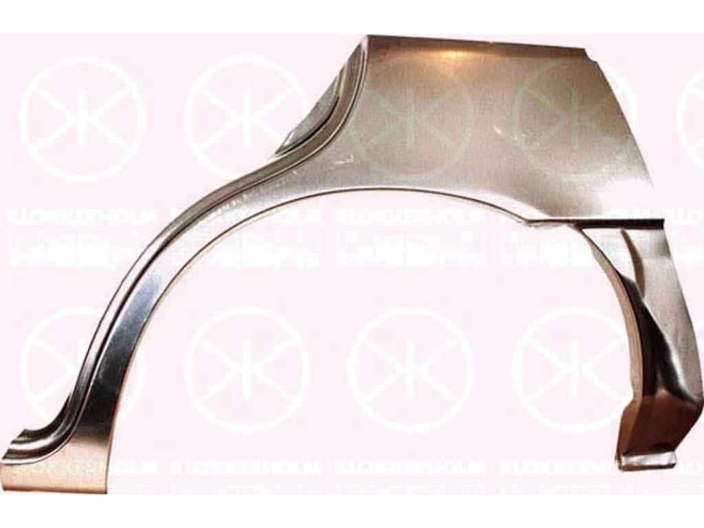Quarter Panel, Wheel Arch Border, Repair Panel, Right