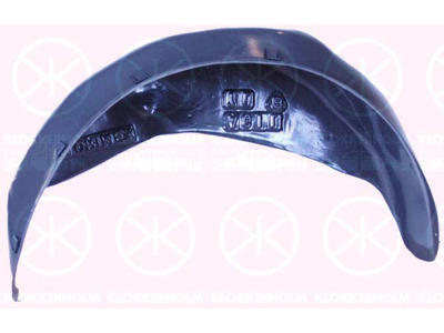 Liner, wheelhouse, Plastic, Left Rear