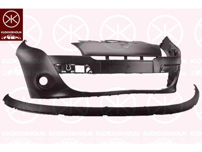 Bumper, w/primer, 5-drs, Front