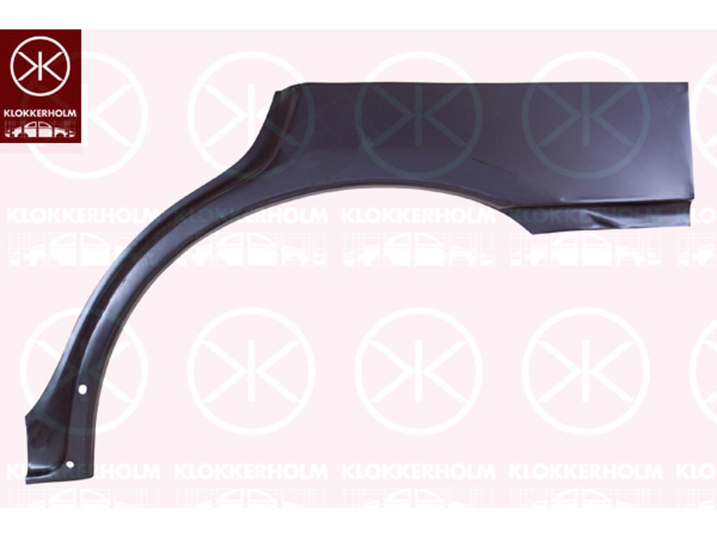Quarter Panel, 4-dr, Left Rear, Wheel Arch Border, Repair Panel