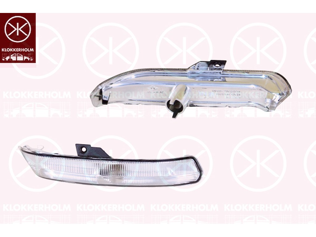 Blinker, Backspegel, Vänster