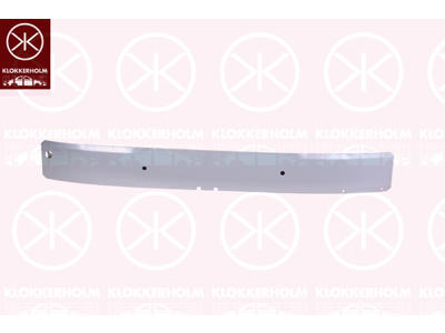 Support, bumper, Aluminium, Front