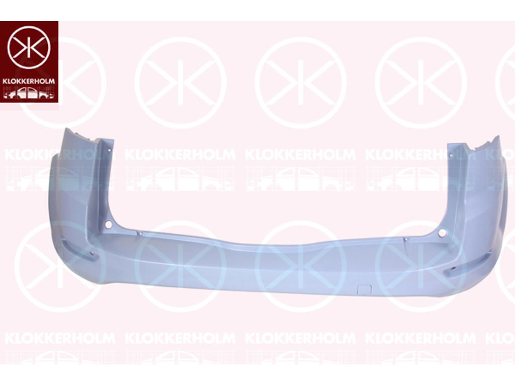 Bumper, w/primer, Rear