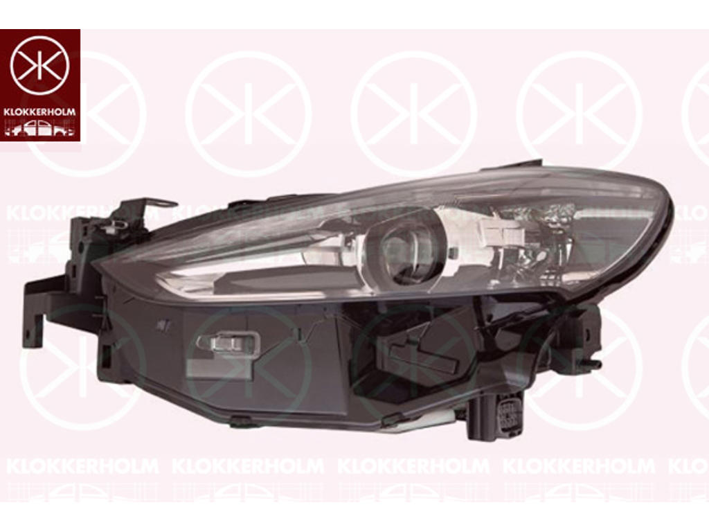 Forlygte, højre, LED, W21/5W, med kørelys (LED), med indstillingsmotor for LWR