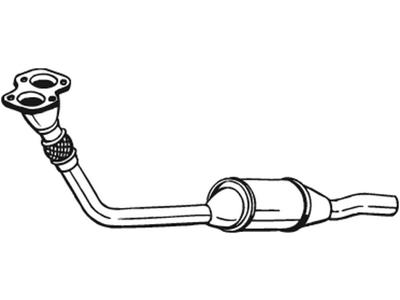 Catalytic Converter, with mounting parts, Emission Standard: Euro 1, Emission Standard: Euro 2