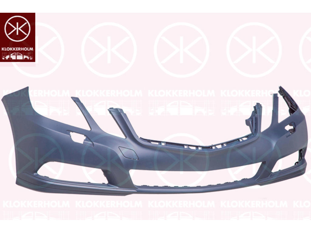 Bumper, Classic, Front, with hole(s) for washer nozzle, w/primer