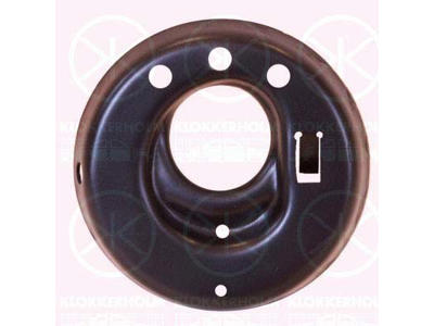 Spring Seat, Front Axle, Lower Section