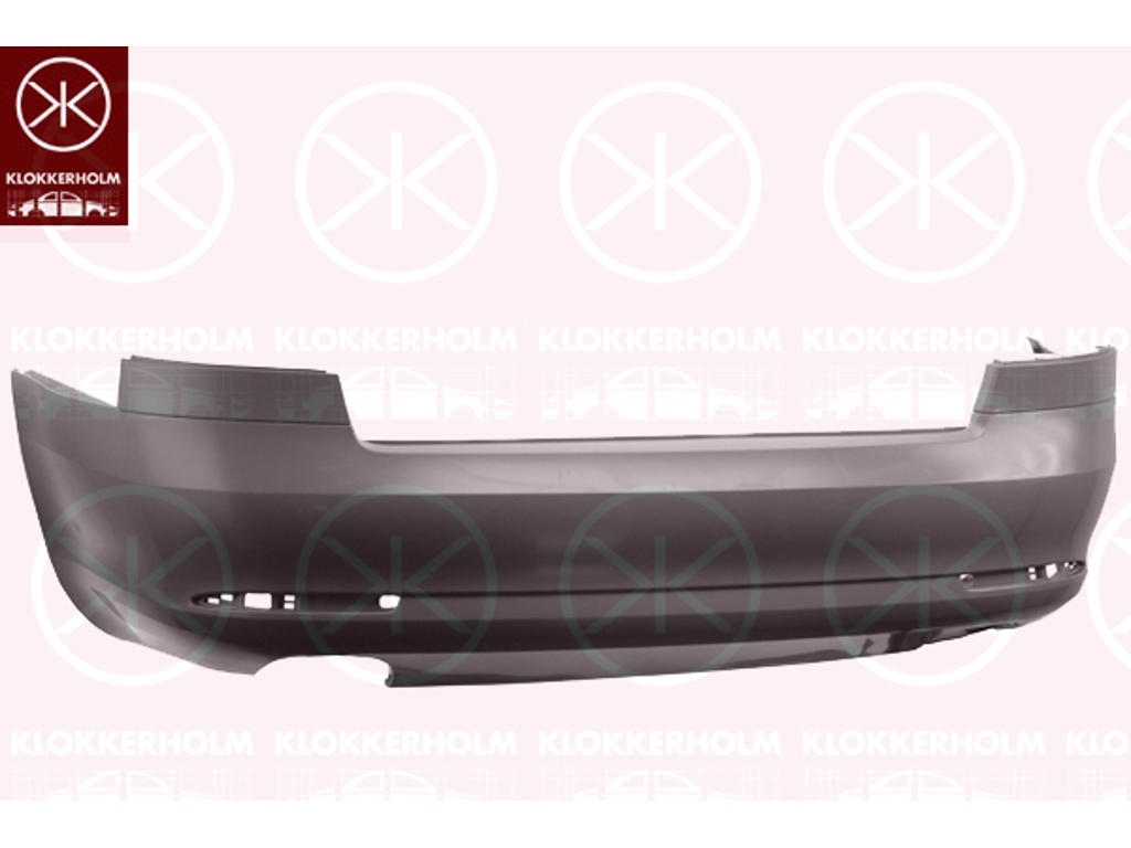 Bumper, Rear, Smooth