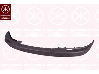 Bumper, Rear, Lower Section, for vehicles without trailer hitch, not for trim level: R-LINE, w/primer