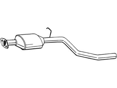 Catalytic Converter, with mounting parts, Emission Standard: Euro 1, Emission Standard: Euro 2