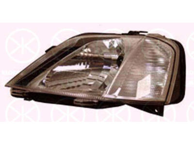 Headlight, H4, without motor for headlamp levelling, Left, Illuminance [lx]: 12.5