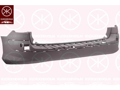 Bumper, w/primer, Rear