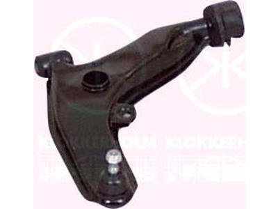 Control/Trailing Arm, wheel suspension, Front Axle Left, with bush, with ball joint, Lower Section, Control Arm