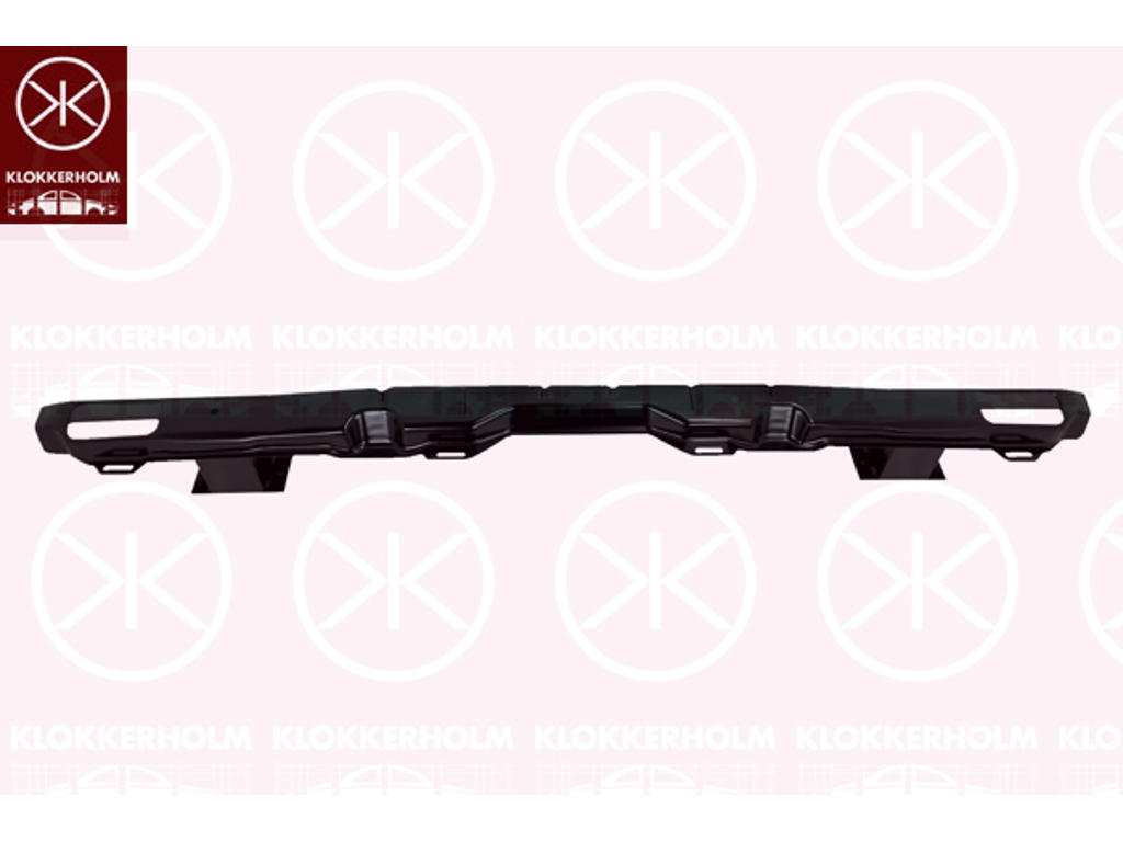 Support, bumper, Rear