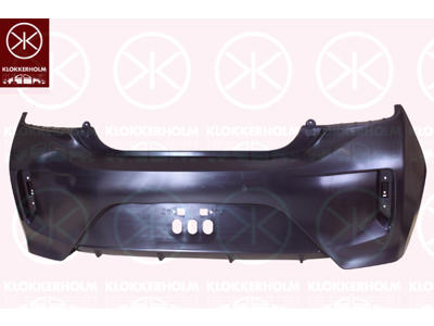 Bumper, Achter, Glad