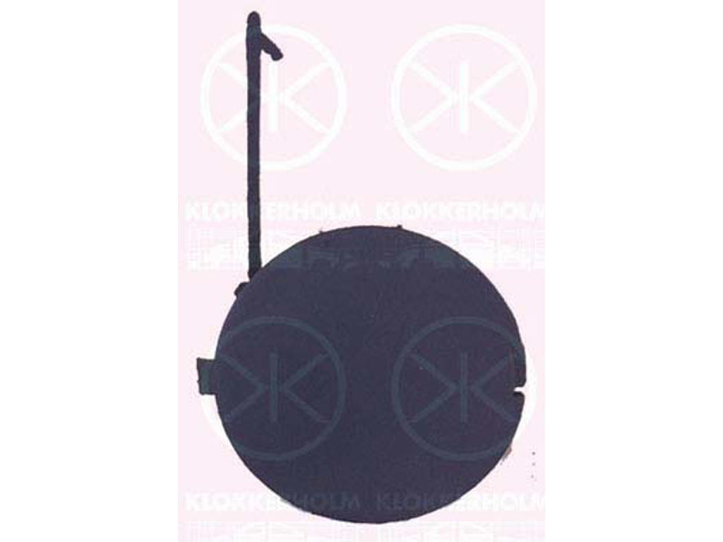 Flap, tow hook, w/primer, Front