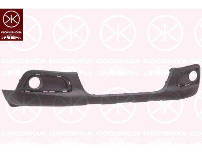 Bumper, Front, Smooth, Lower Section
