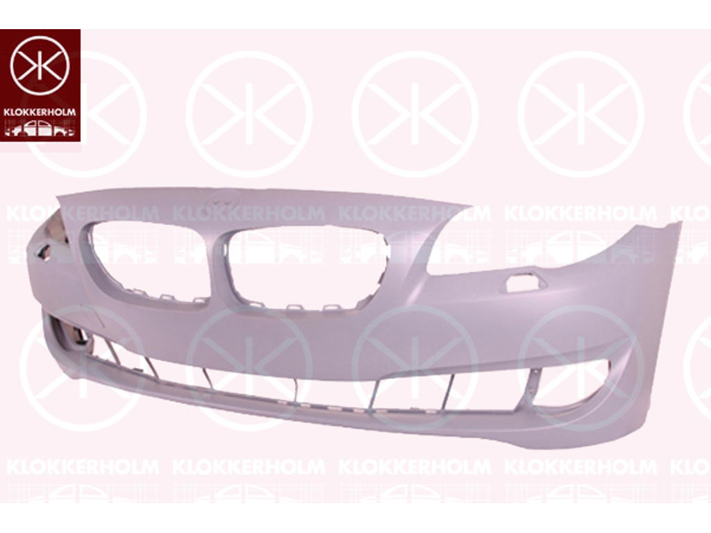 Bumper, w/primer, Front, with hole(s) for washer nozzle