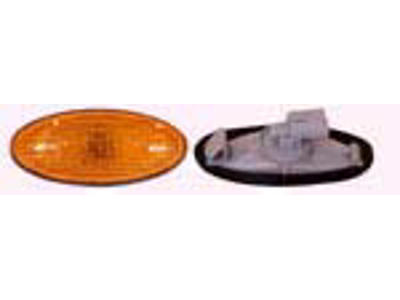 Direction Indicator, with bulb holder, yellow, Left