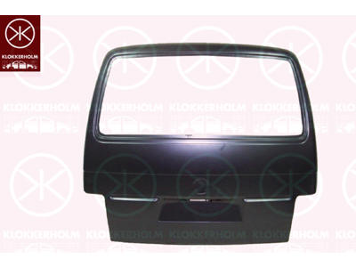 Boot-/Cargo Area Hatch, Full Body Section