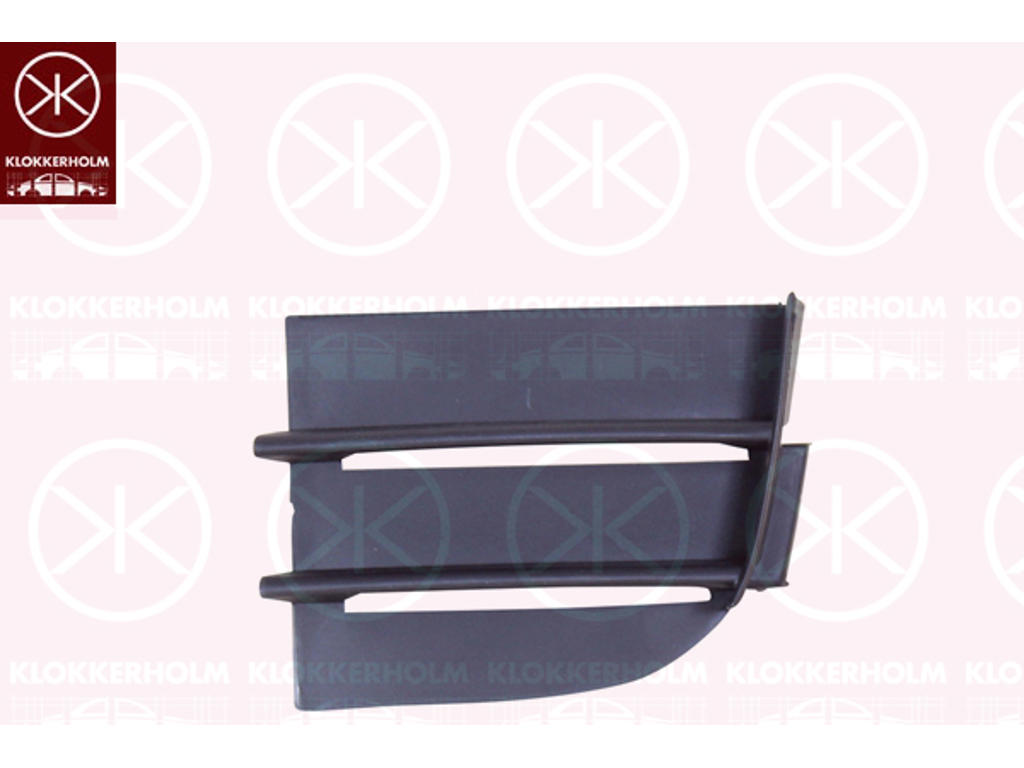 Ventilatiegrille, bumper, Rechts voor