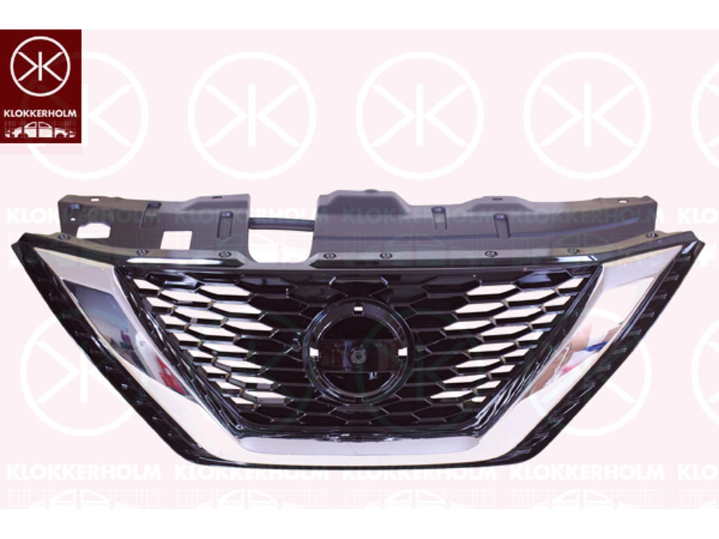 Radiator Grille, chrome/black, Trim Level: FACELIFT