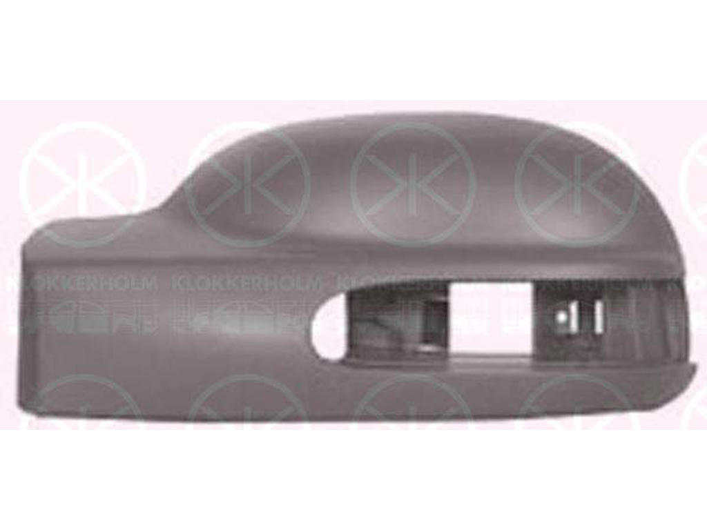Housing, exterior mirror, w/primer, Right