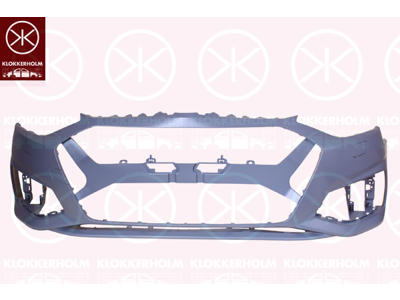 Bumper, Front, with hole(s) for washer nozzle, w/primer