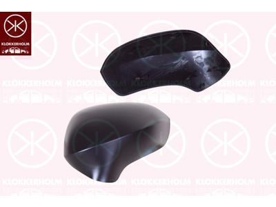 Housing, exterior mirror, Left, black