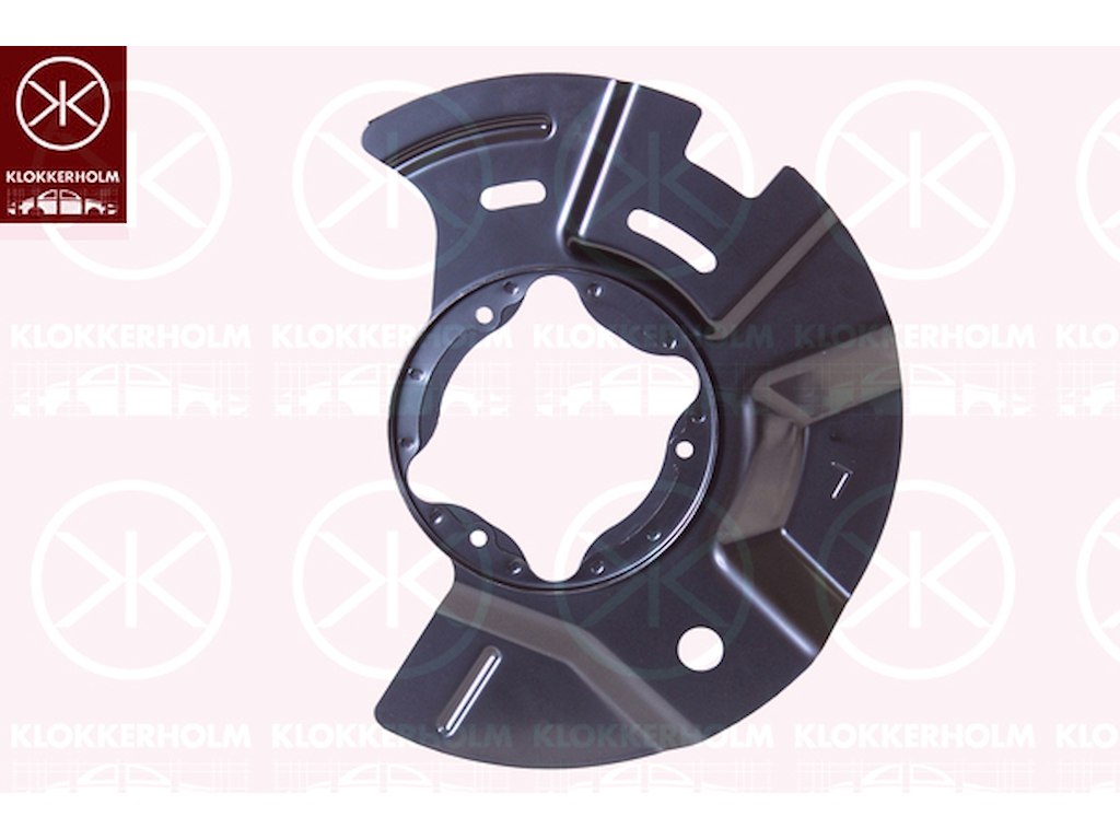 Splash Guard, brake disc, Front Axle Left