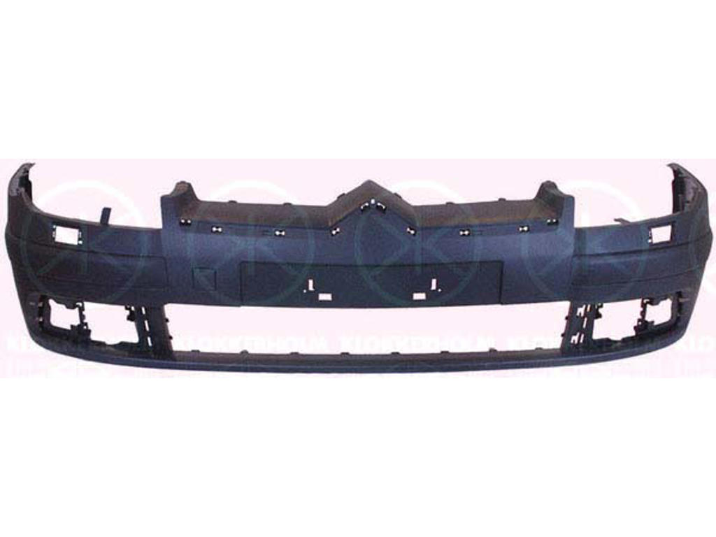 Bumper, w/primer, Front, with hole(s) for washer nozzle