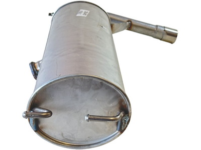 Rear Muffler, See accessories list for additionally required parts:  